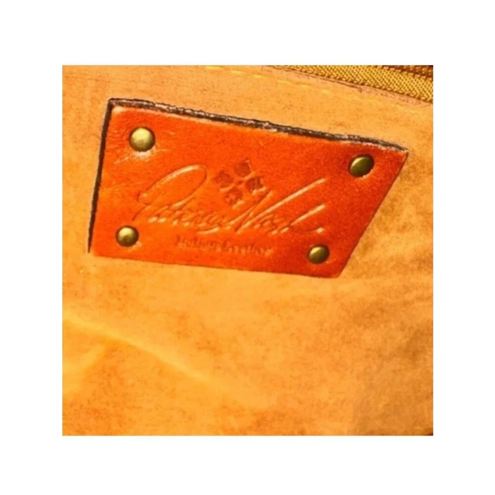 Patricia Nash Vienna Satchel Tan Distressed Vintage Leather Large NWT